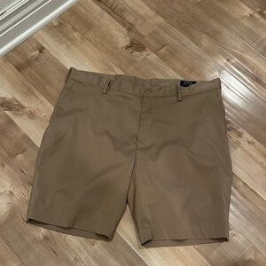 Polo by Ralph Lauren Men's Brown Flat Front Shorts